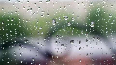 Raindrops Stock Footage 129075843