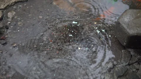 Raindrops Video stock 210612694