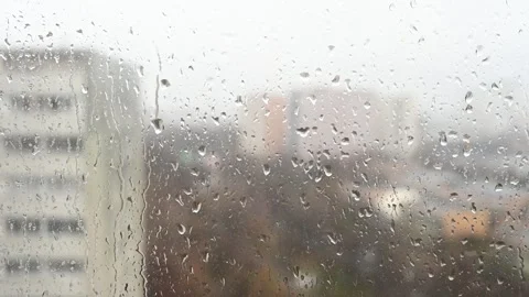 Raindrops Stock Footage 255651788