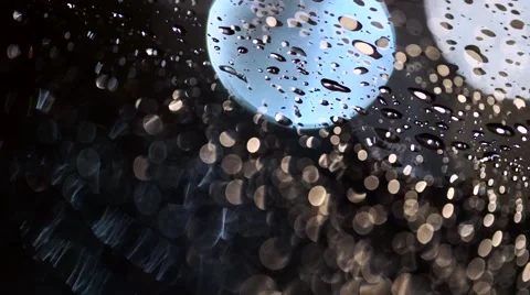 Raindrops on the glass Stock Footage 59708968