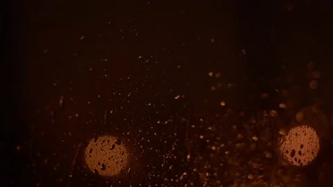 Raindrops on the glass Stock Footage 156631013