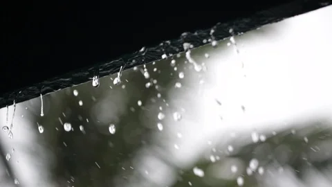 Raindrops (Heavy) Stock Footage 105218620