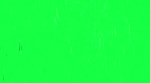 Raindrops, isolated on green screen Stock Footage 50063779