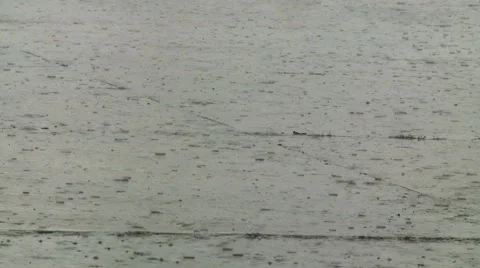 Raindrops Keep Falling Stock Footage 54707814