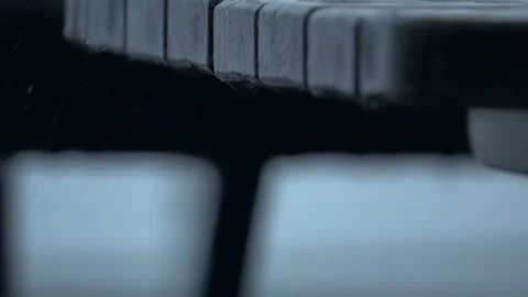 Raindrops ?loseup. Slow Motion. Seamless Loop Stock Footage 106485555