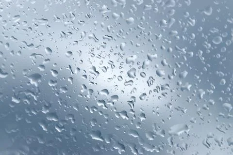 Raindrops. Stock Photos