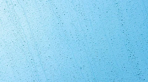 Raindrops run on glass Stock Footage 39682646