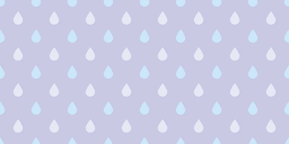 Raindrops seamless repeat pattern vector backgrounds repeat pattern vector ba Illustrazione stock