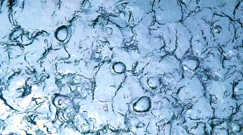 Raindrops Viewed From Underwater POV. Stock-Footage 51115828
