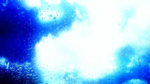 Raindrops in the window 7 Stock Footage 11807971
