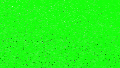 Raindrops on the window covering the entire surface and rolling down. Stock Footage 140550441