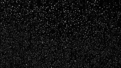 Raindrops on the window covering the entire surface and rolling down. Stock Footage 140550998