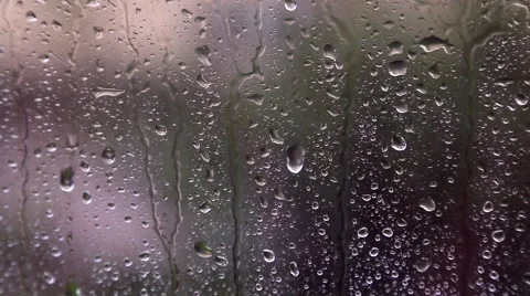 Raindrops on the window 스톡 동영상 43082017