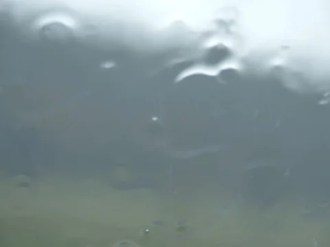 Raindrops on window Stock-Footage 81195974