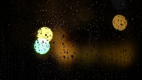 Raindrops on Window 動画素材 82478161