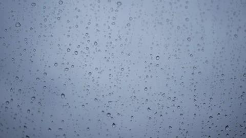 Raindrops on the window Stock Footage 152091604
