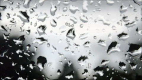 Raindrops on window glass 動画素材 115348729
