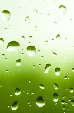 Raindrops on the window glass Foto stock