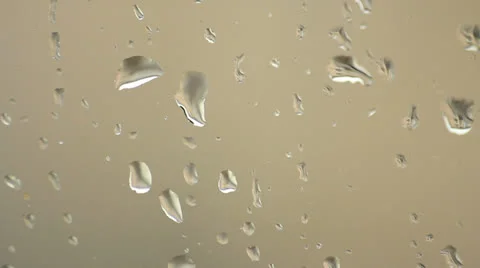 Raindrops on window from inside Stock-Footage 24821876