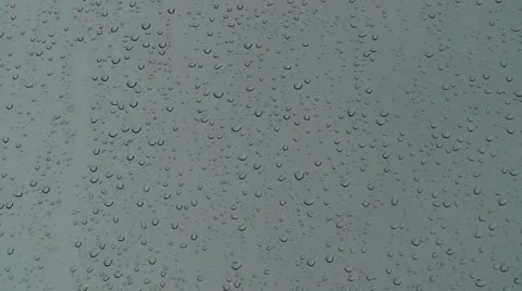 Raindrops On Window no2 Stock Footage 41068478