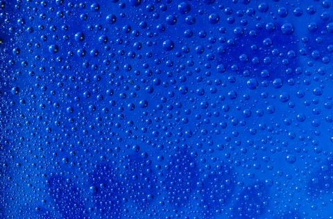 Raindrops on a window Stock Photos