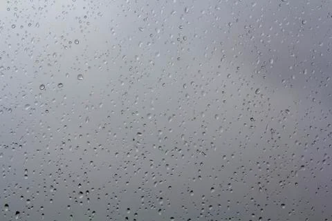Raindrops on window Stock Photos
