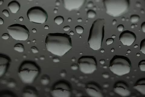 Raindrops On Window 写真素材