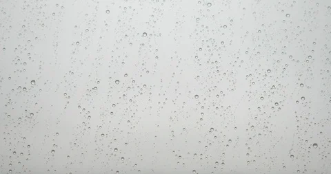Raindrops on windowpane. CLIP327 Stock Footage 98899293