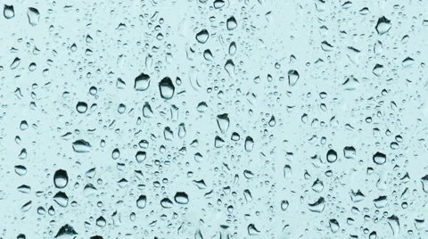 Raindrops on a windowpane Stock-Footage 51579298
