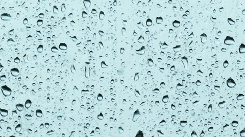 Raindrops on a windowpane Vídeos de archivo 52260005