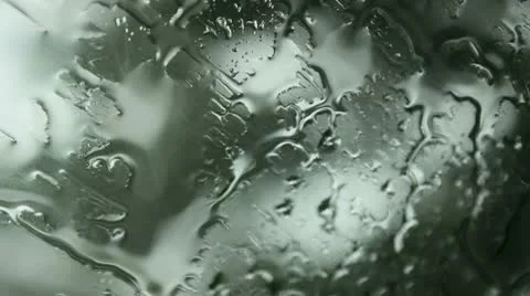 Raindrops on windshield Stock Footage 8948687