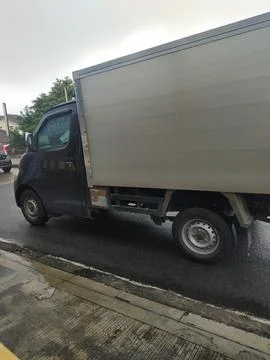 Rained down car Stock Photos