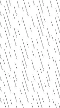 Rainfall black and white vertical repeating pattern Illustrazione stock