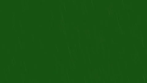 Rainfall with a Green Background Stock Footage 306806739