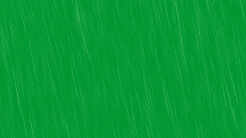 Rainfall green screen 動画素材 122285798