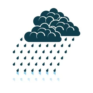 Rainfall Icon Stock Illustration