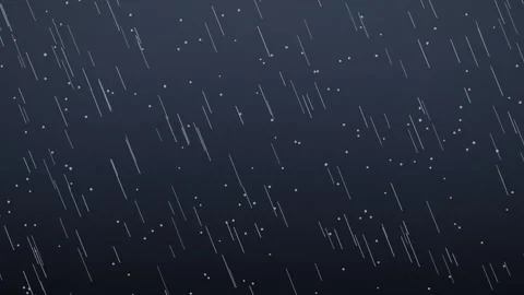 Rainfall Motion Graphics Animation Minimalist Raindrops Falling Background Stock-Footage 347644488