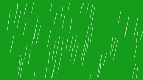 Rainfall motion graphics with green screen background Stock Footage 131852449