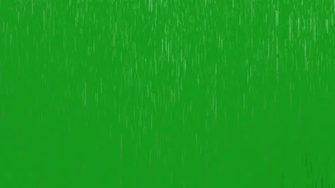 Rainfall motion graphics with green screen background Stock Footage 135492909