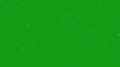 Rainfall motion graphics with green screen background Stock Footage 135780005