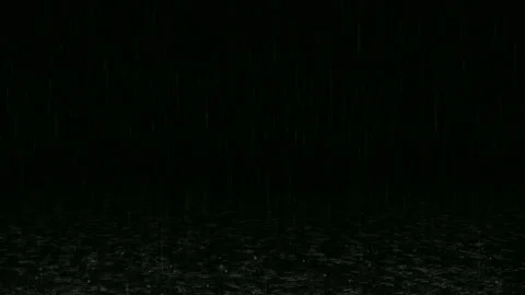 Rainfall motion graphics with night background Stock Footage 135512476