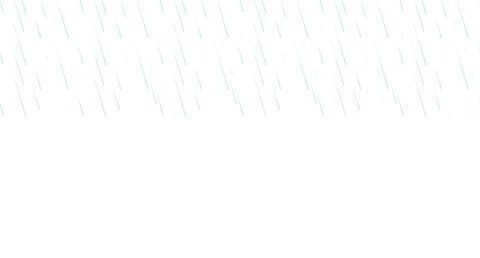 Rainfall top frame illustration Stock Illustration