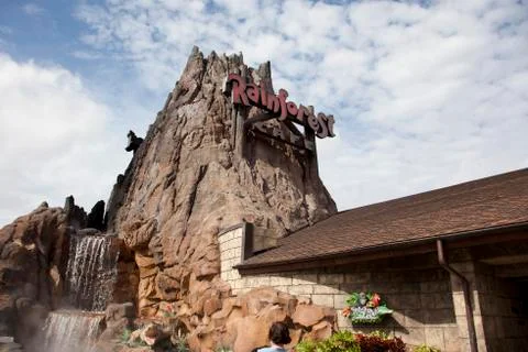 The Rainforest Cafe Stock Photos