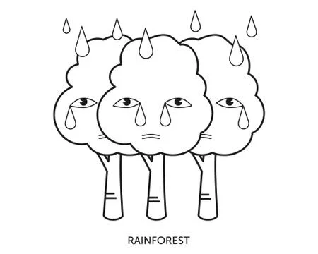 Rainforest Stock Illustration