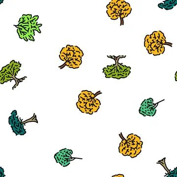 Rainforest jungle amazon nature vector seamless pattern Stock Illustration