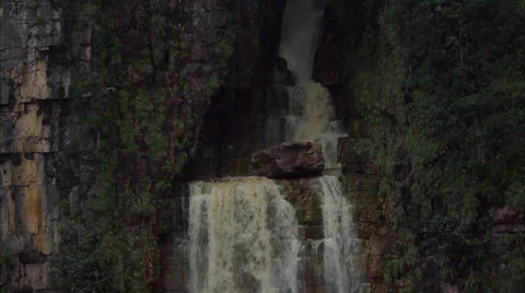 Rainforest Waterfall Stock Footage 39910074