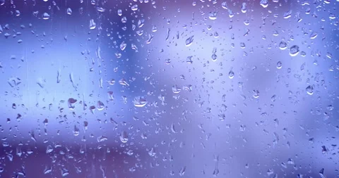 Raing Drops On The Window Stock Footage 151719006
