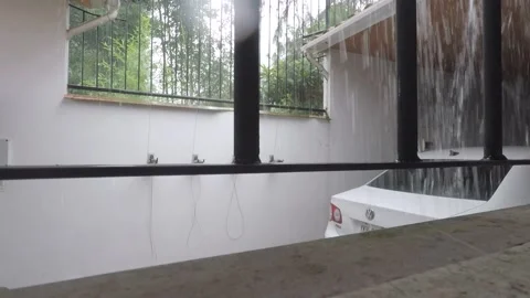 Raing house Stock Footage 169617934