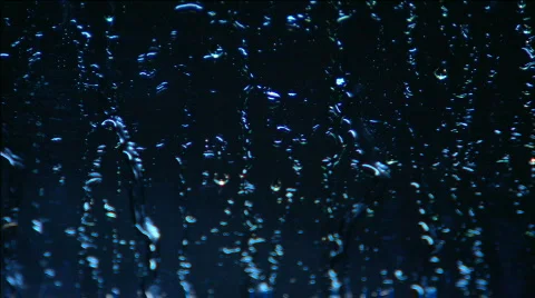 RainGlass1 库存影片 537975