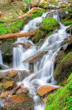 Rainier Waterfall Stock Photos